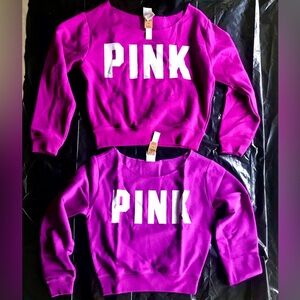 PINK sweatshirt XS new